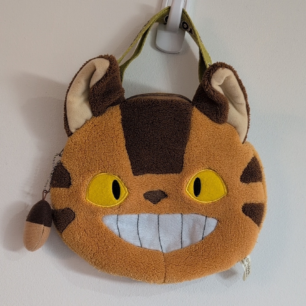 Studio Ghibli Official Catbus Plush Handbag